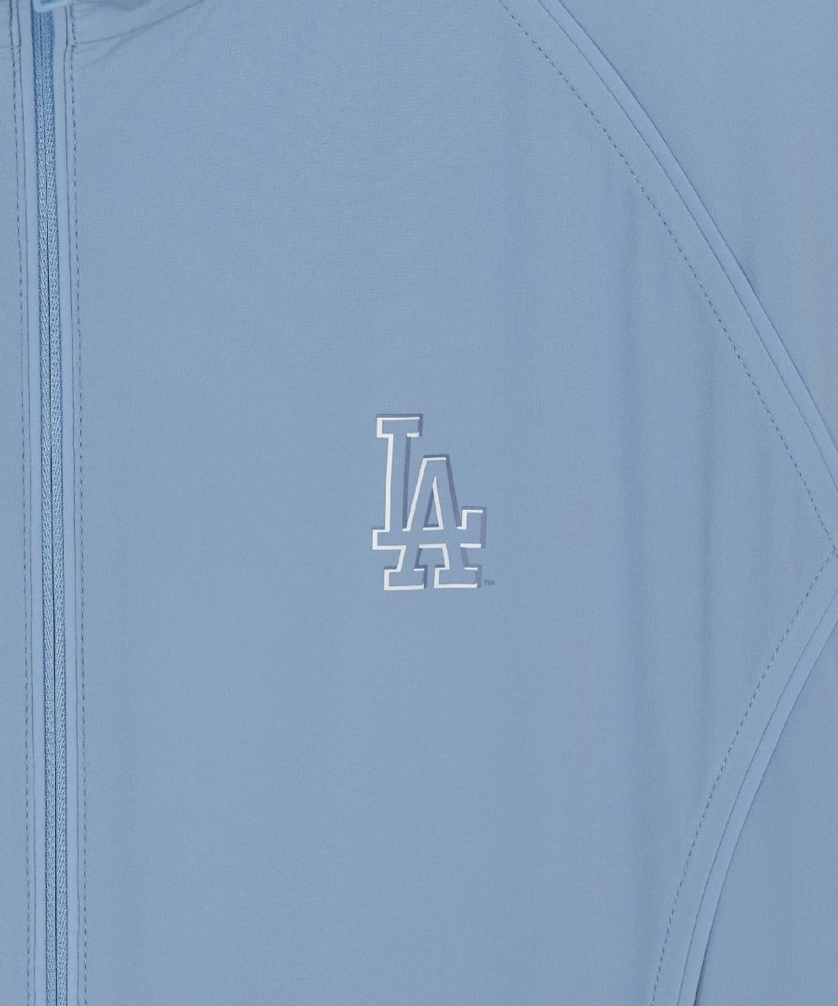 엠엘비(MLB) 여성 바시티 스포티브 크롭 바람막이 LA (Mg.Blue)