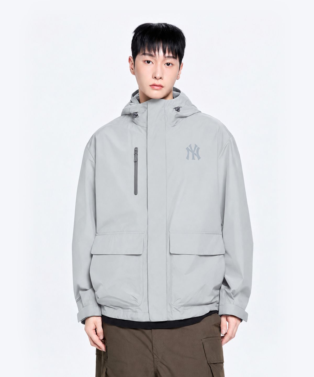 엠엘비(MLB) 고어 윈드스토퍼 2L 바람막이 NY (Ptn.Cream)