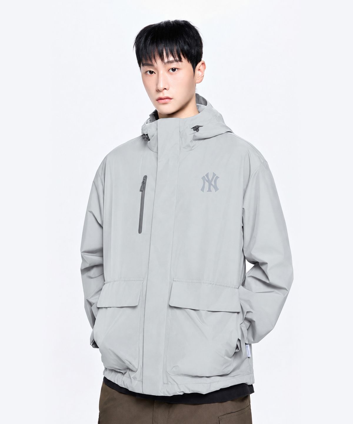 엠엘비(MLB) 고어 윈드스토퍼 2L 바람막이 NY (Ptn.Cream)