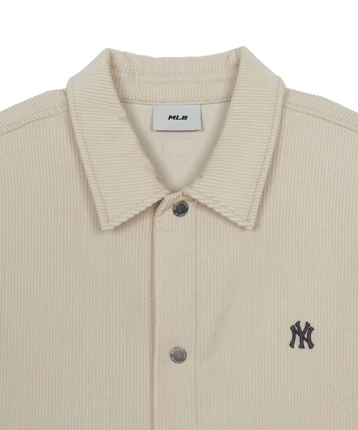 엠엘비(MLB) 베이직 스몰로고 코듀로이 셔츠 NY (L.Sand)