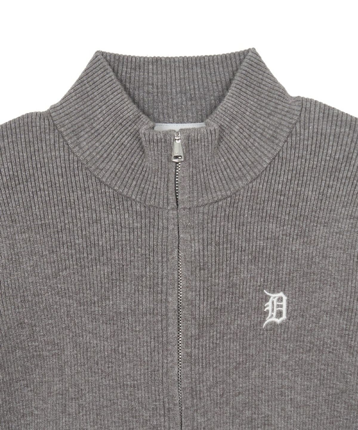 엠엘비(MLB) 여성 베이직 립 집업 가디건 DET (Melange Grey)