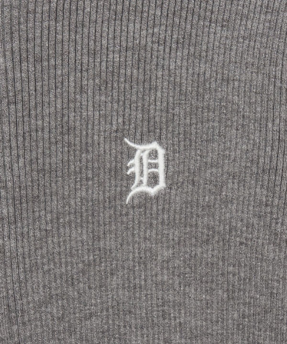 엠엘비(MLB) 여성 베이직 립 집업 가디건 DET (Melange Grey)