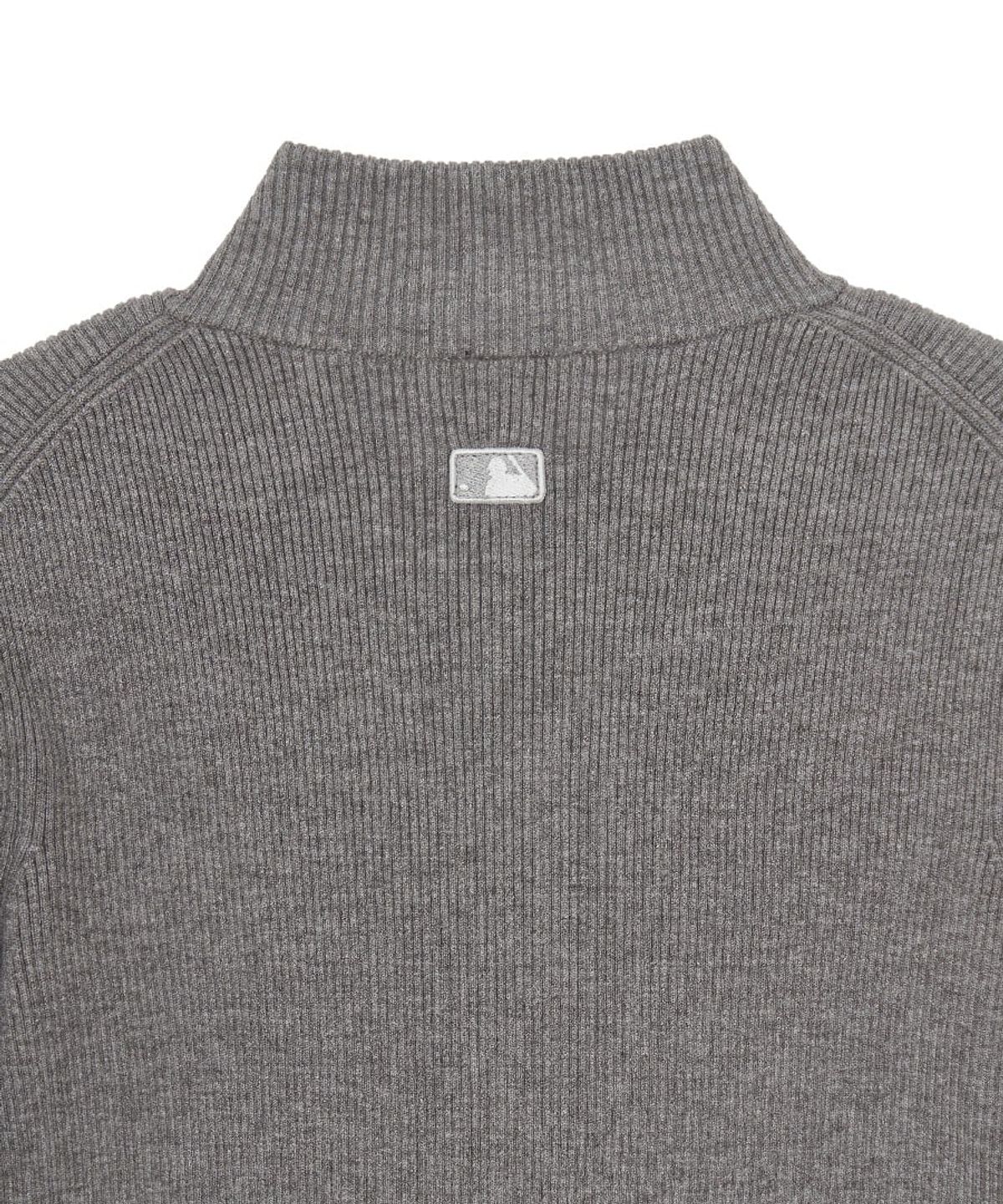 엠엘비(MLB) 여성 베이직 립 집업 가디건 DET (Melange Grey)