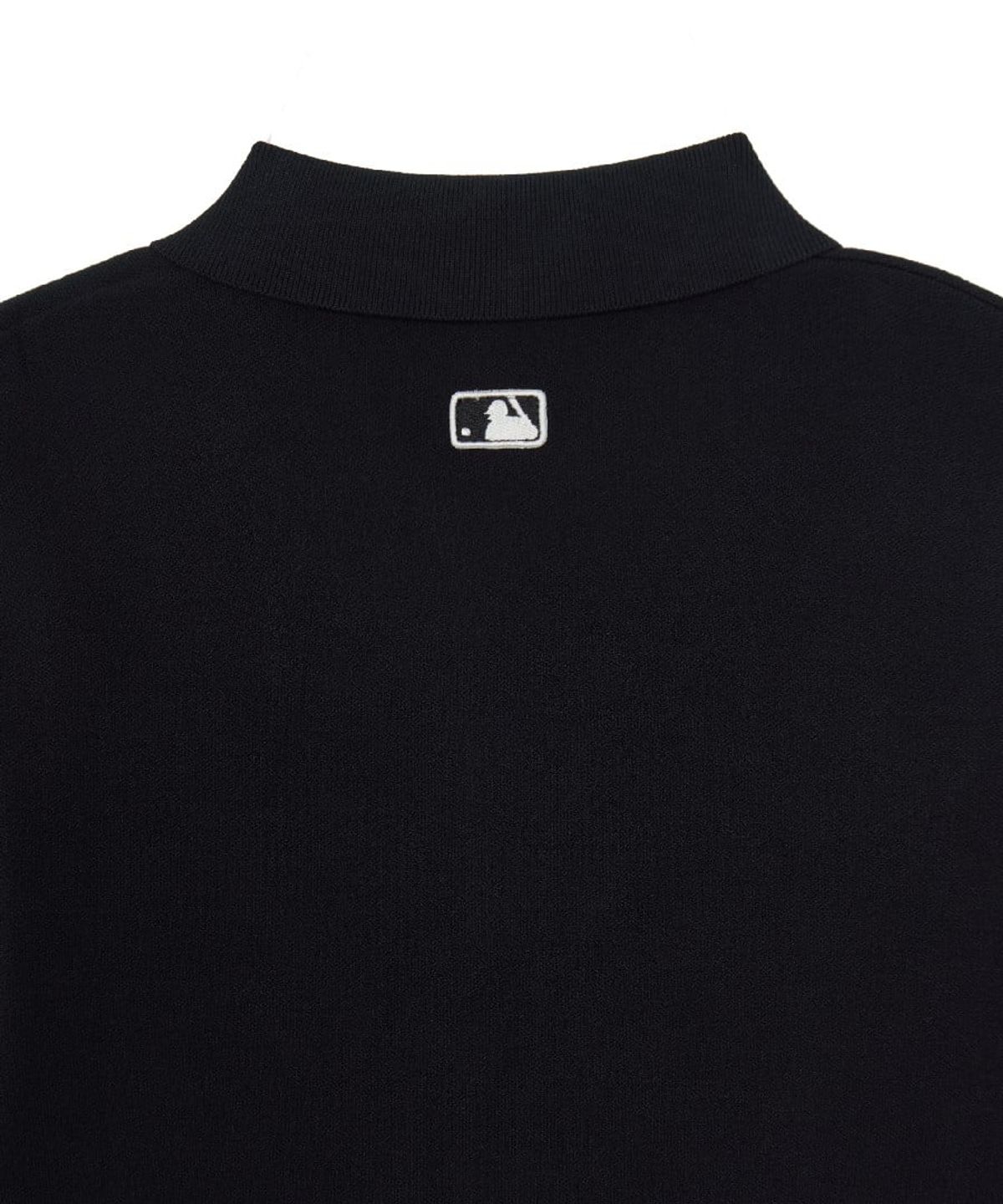 엠엘비(MLB) 여성 베이직 폴로 스웨터 풀오버 LA (Black)