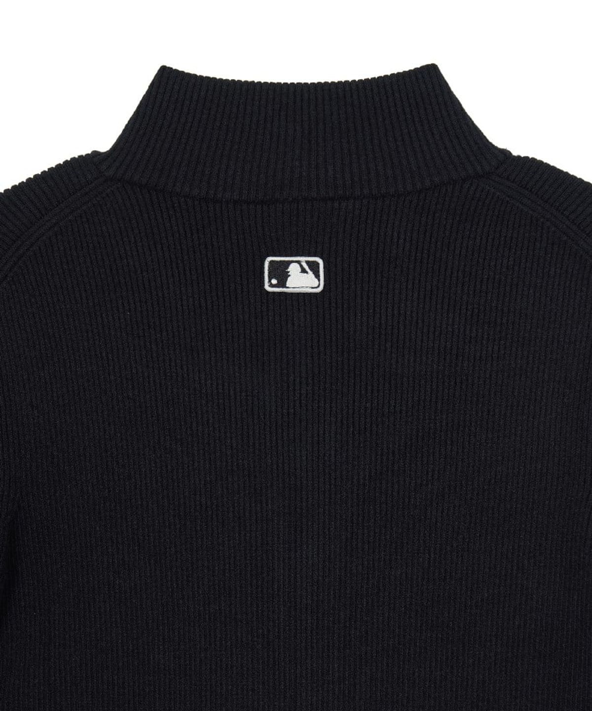 엠엘비(MLB) 여성 베이직 립 집업 가디건 LA (Black)