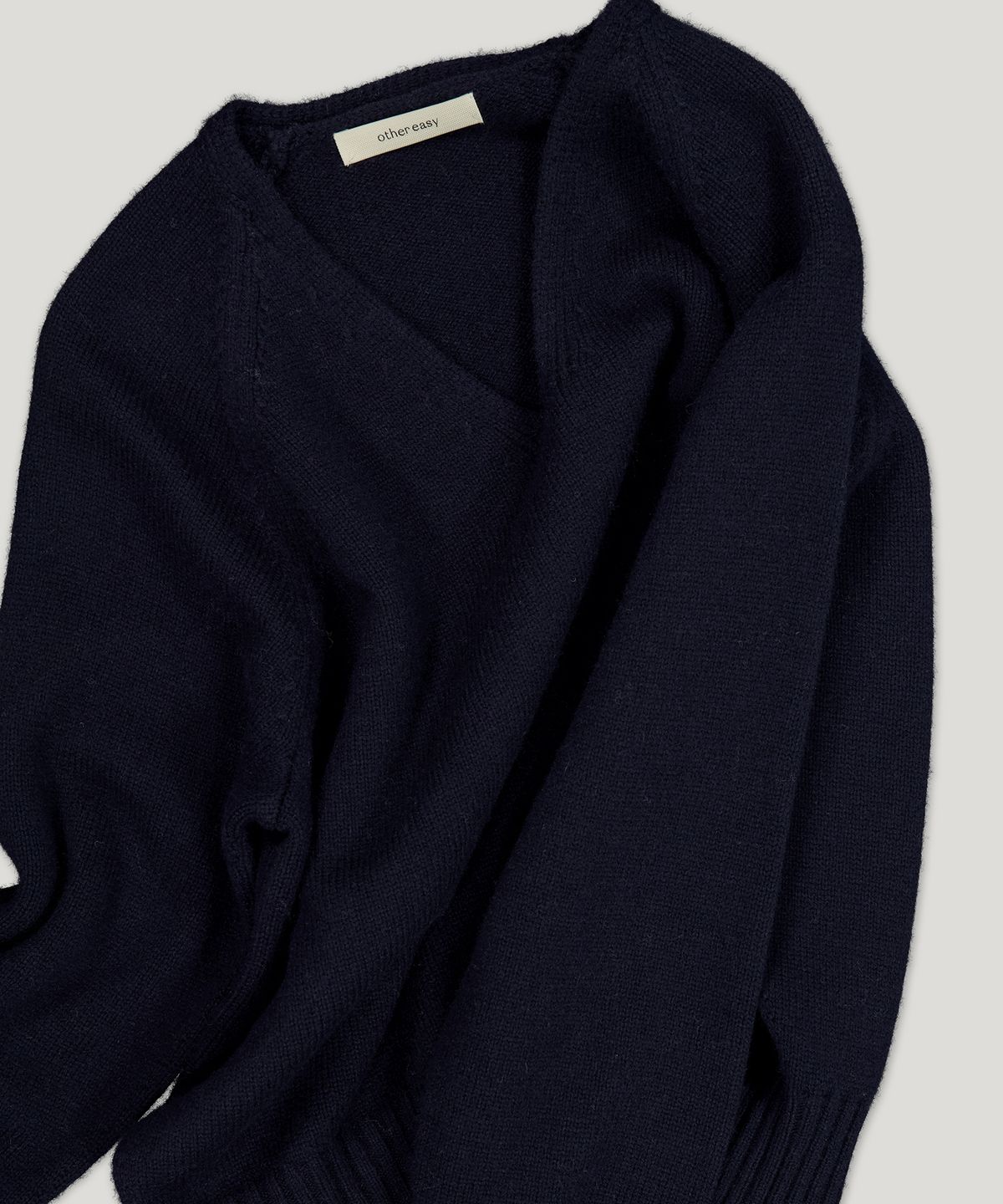 아더이지(OTHER EASY) standard merino knit (navy)