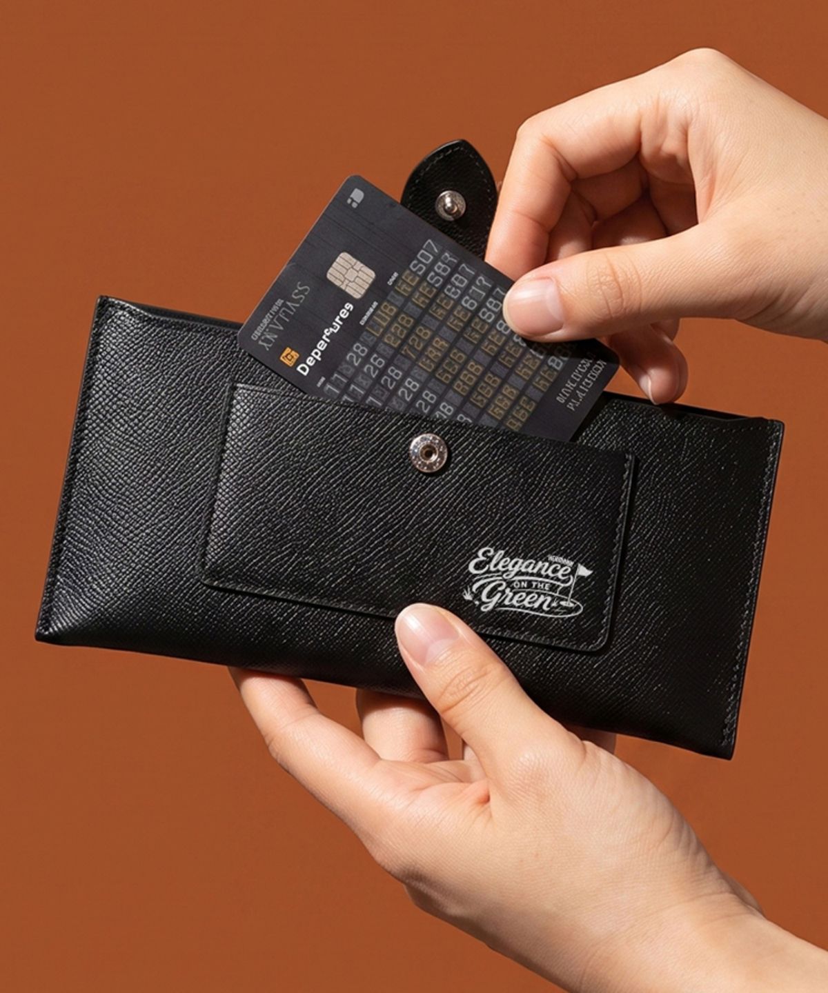 헤르만(HERMANN) 비비드 가죽 장지갑 골프 EOTG 롱월렛 Golf Long Wallet