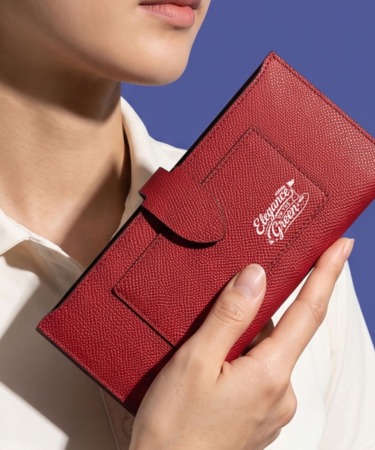 헤르만(HERMANN) 비비드 가죽 장지갑 골프 EOTG 롱월렛 Golf Long Wallet