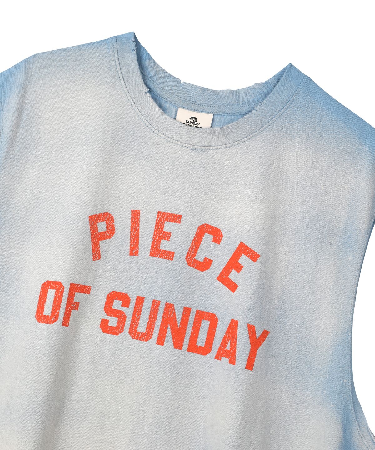 선데이후르츠마켓(SUNDAY FRUIT MARKET) PIECE OF SUNDAY TANK SKYBLUE