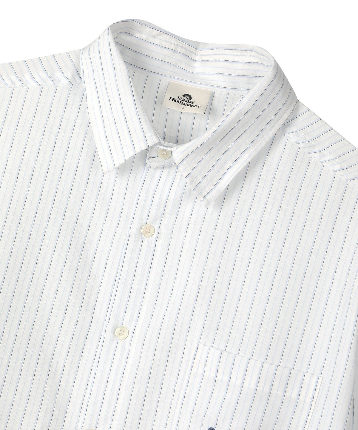 선데이후르츠마켓(SUNDAY FRUIT MARKET) BREEZE SUNDAY SHIRT IVORY