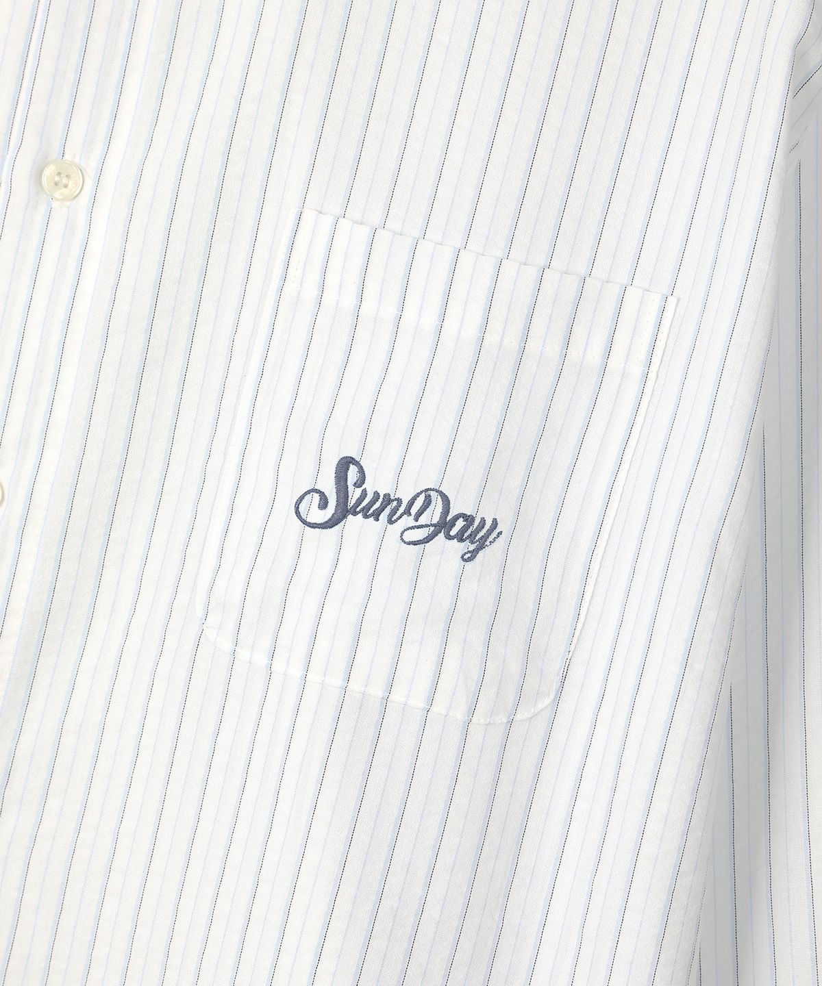 선데이후르츠마켓(SUNDAY FRUIT MARKET) BREEZE SUNDAY SHIRT IVORY