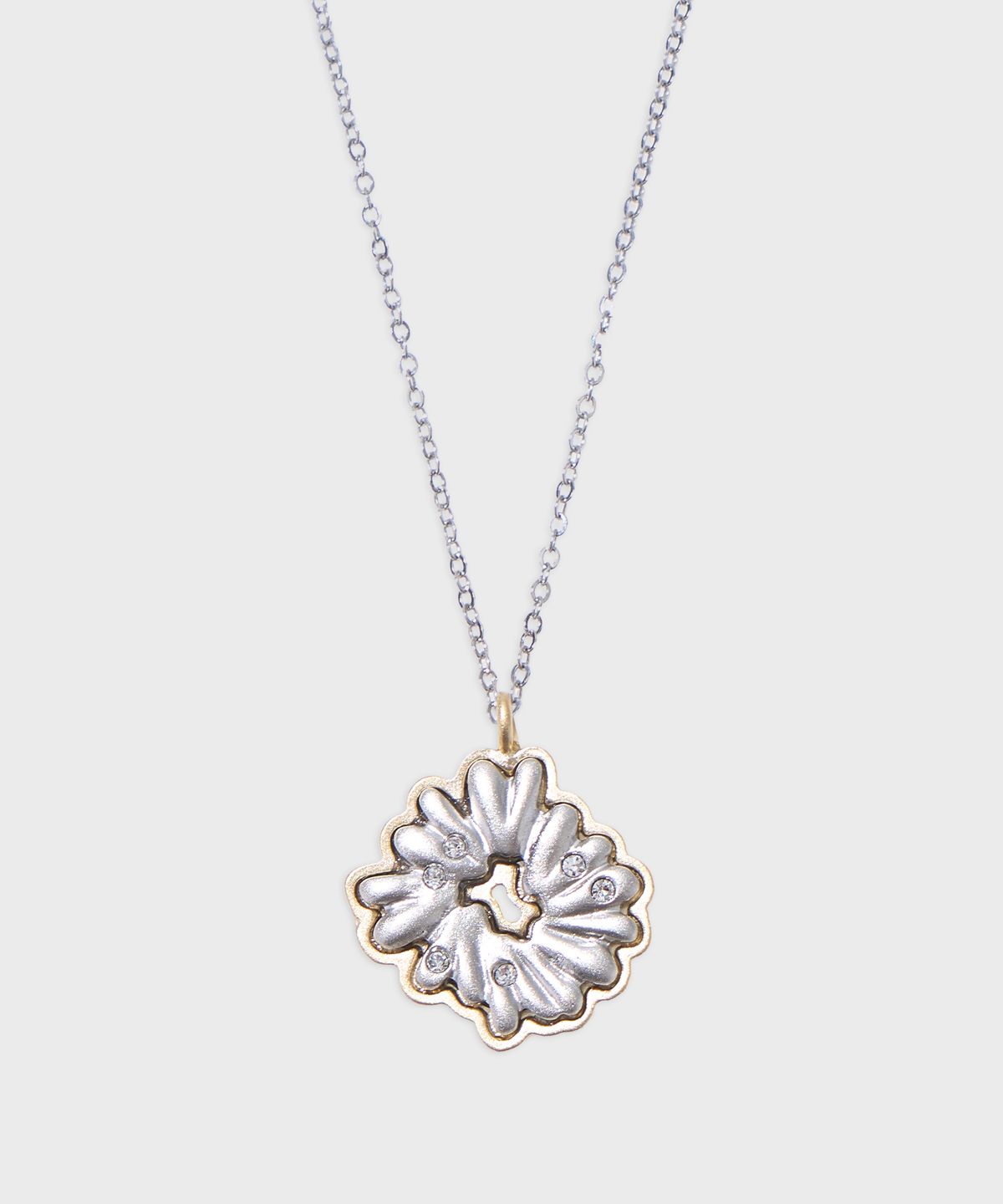 시눈(SINOON) Seed Necklace (Silver Gold)