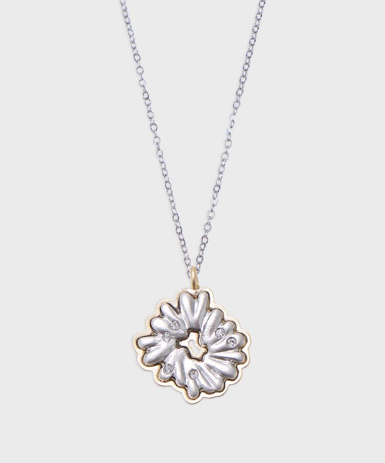 Seed Necklace (Silver Gold)