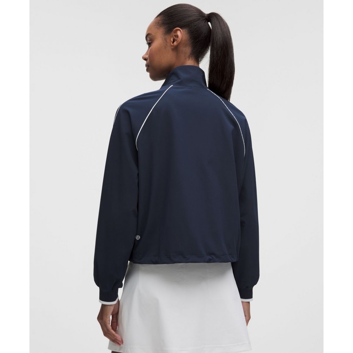 룰루레몬(LULULEMON) 라이트웨이트 우븐 골프 재킷  CLBL WHT