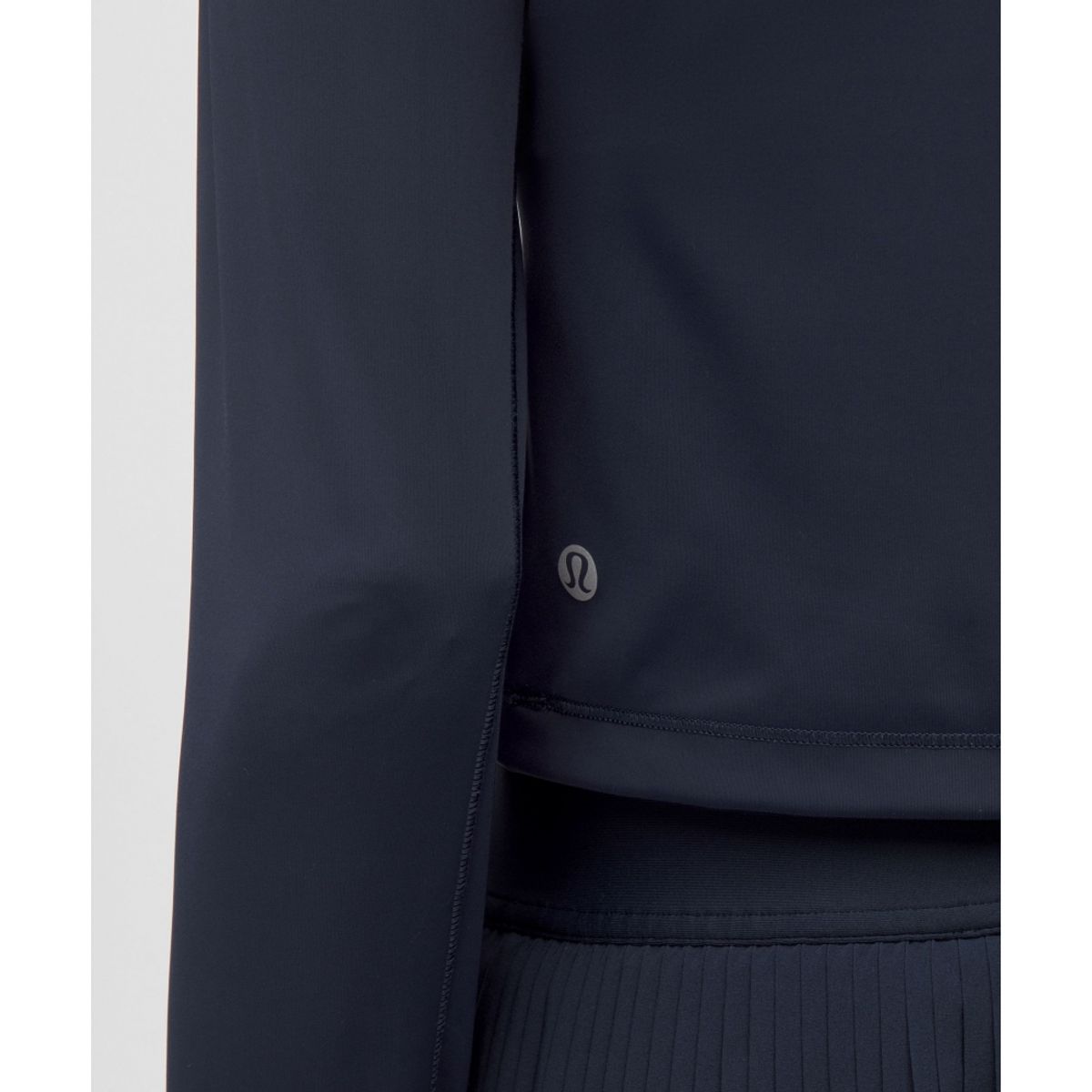 룰루레몬(LULULEMON) 골프 모크넥 롱슬리브 셔츠  CLBL WHT