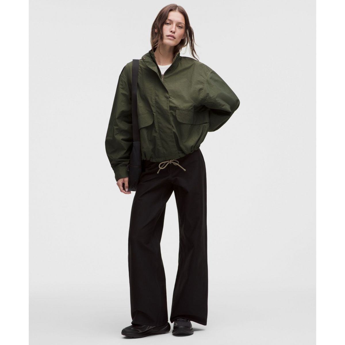룰루레몬(LULULEMON) 오버사이즈드 신치 헴 리버서블 재킷  DPFT CYFR