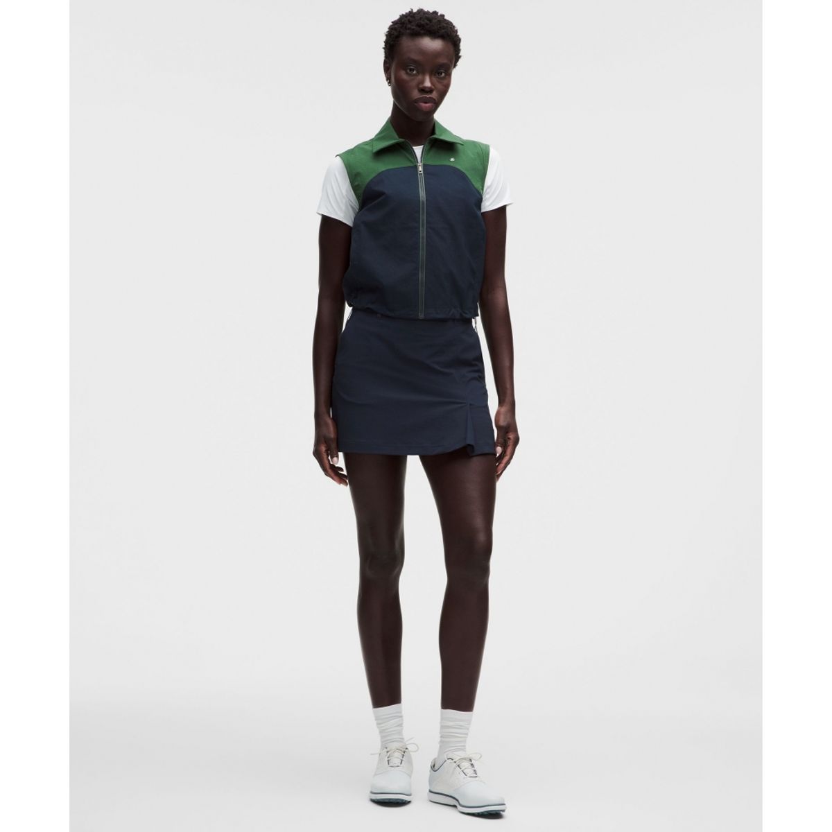 룰루레몬(LULULEMON) 칼라드 패널 골프 베스트  TRNV IVYG