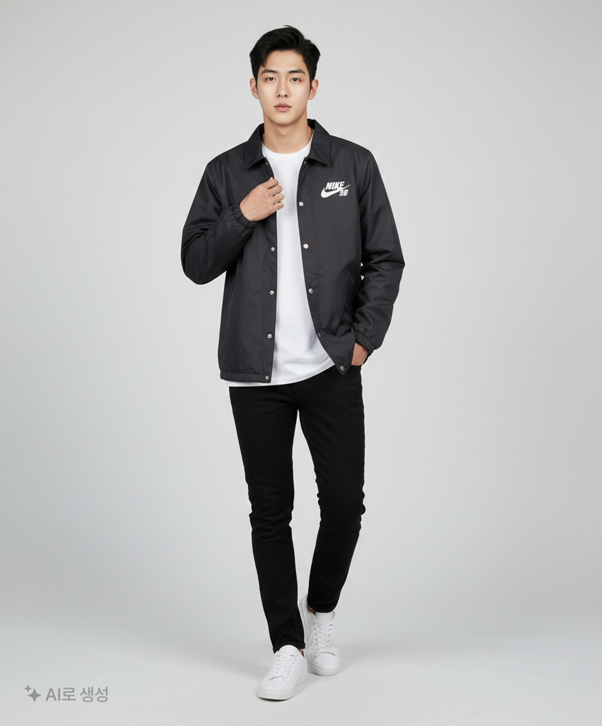 나이키(NIKE) 나일론/코치 재킷 L