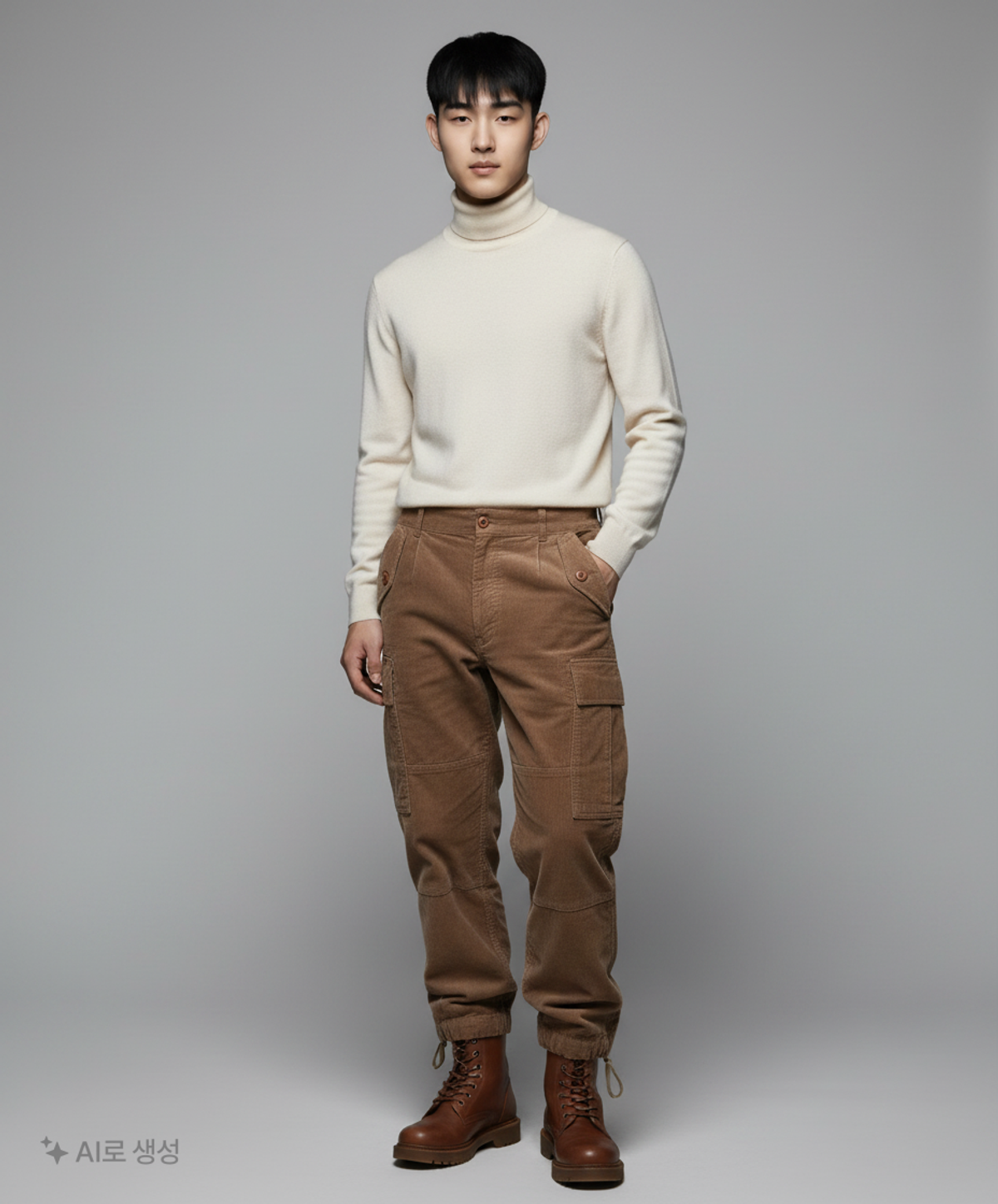 프리즘웍스(FRIZMWORKS) CORDUROY M65 FIELD PANTS _ BROWN M