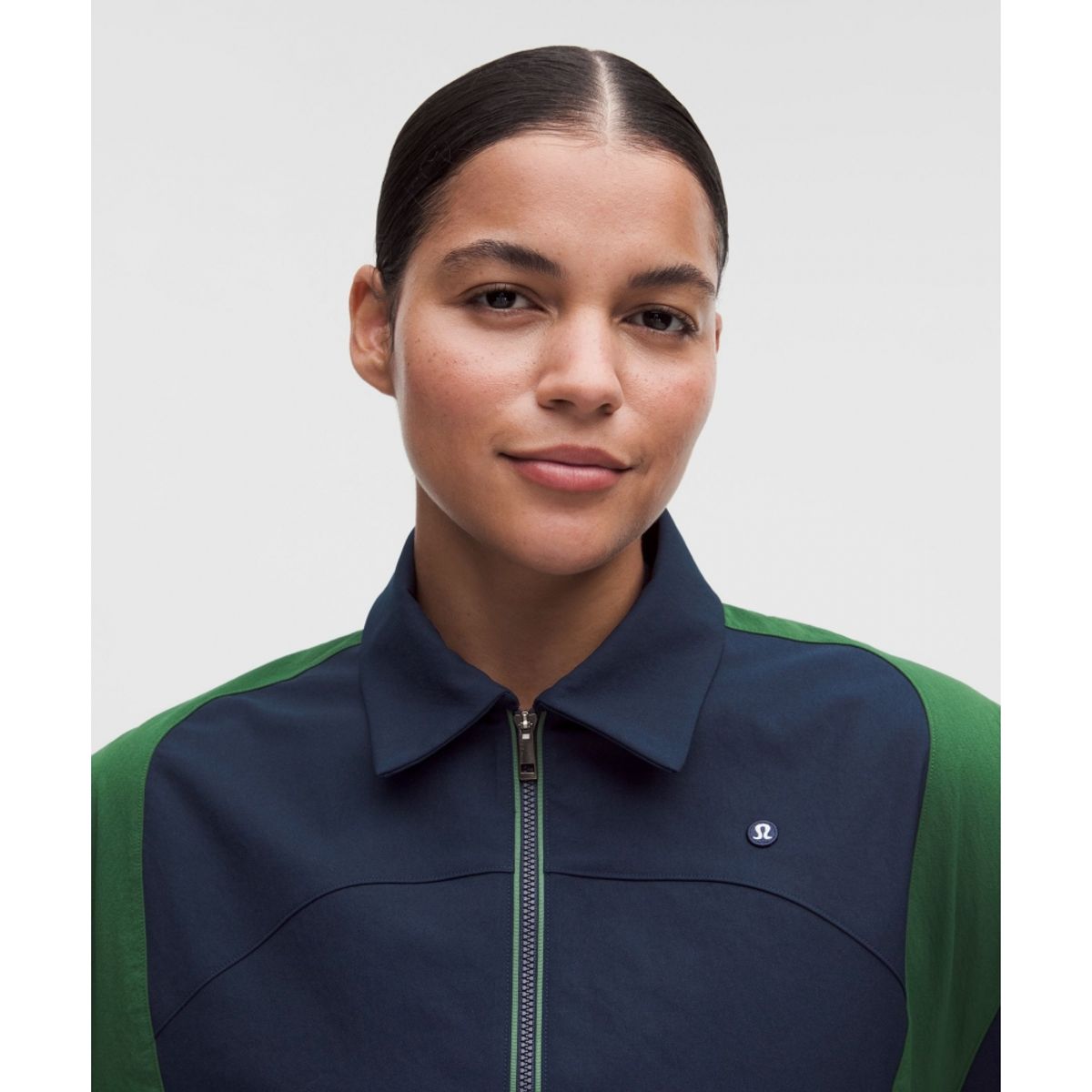 룰루레몬(LULULEMON) 칼라드 패널 골프 재킷  TRNV IVYG