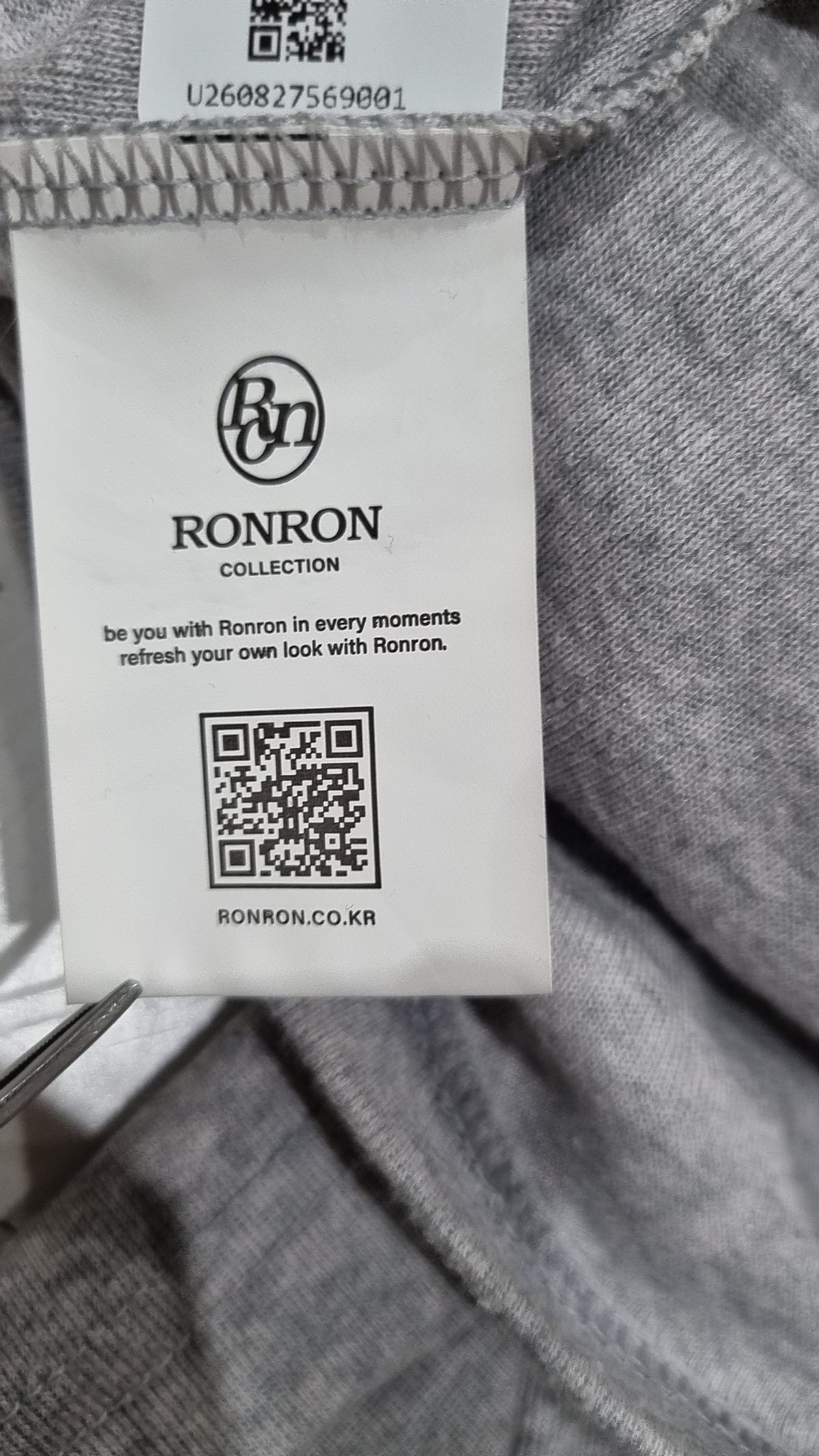 론론(RONRON) 반소매 티셔츠 FREE