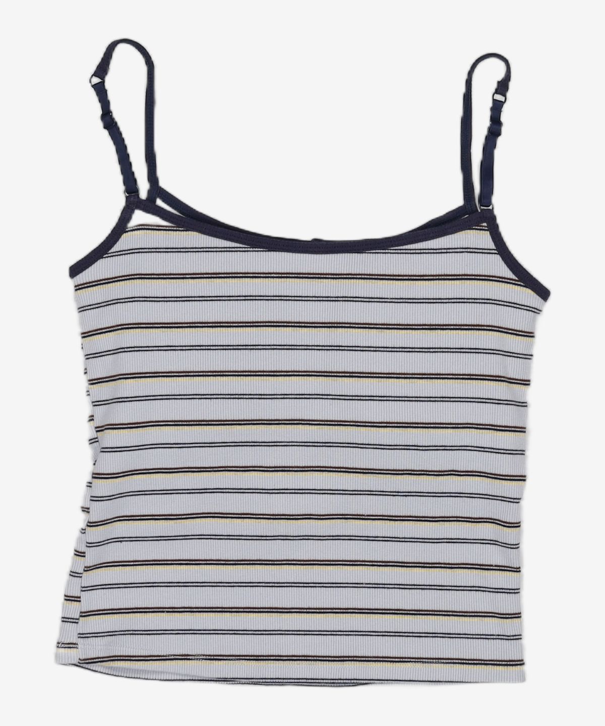스파오(SPAO) [BRA-IN] 캡내장 헨리넥 스트라이프 나시_SPRNG37G94 FREE