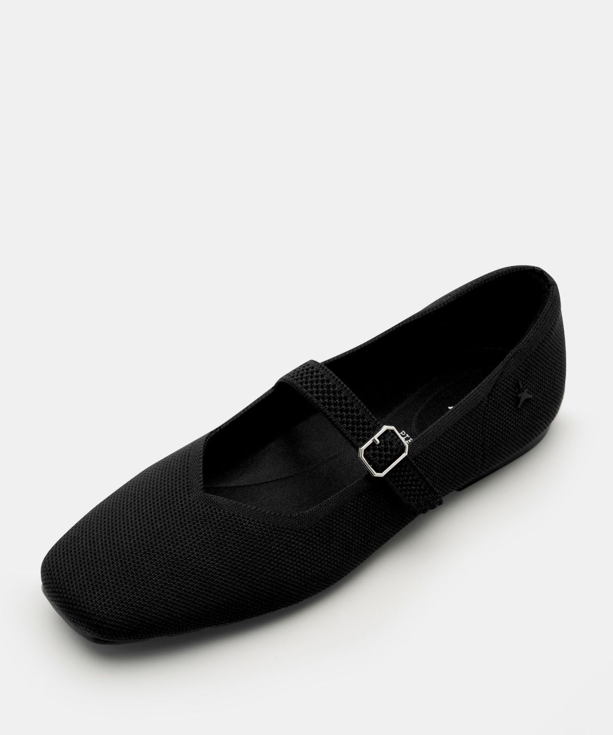 아삐에 마르슈(APIED MARCHE) [니티드 스탠다드] MOVA MJ 스퀘어토 니트 플랫 2cm -PM5001-3 (1color)