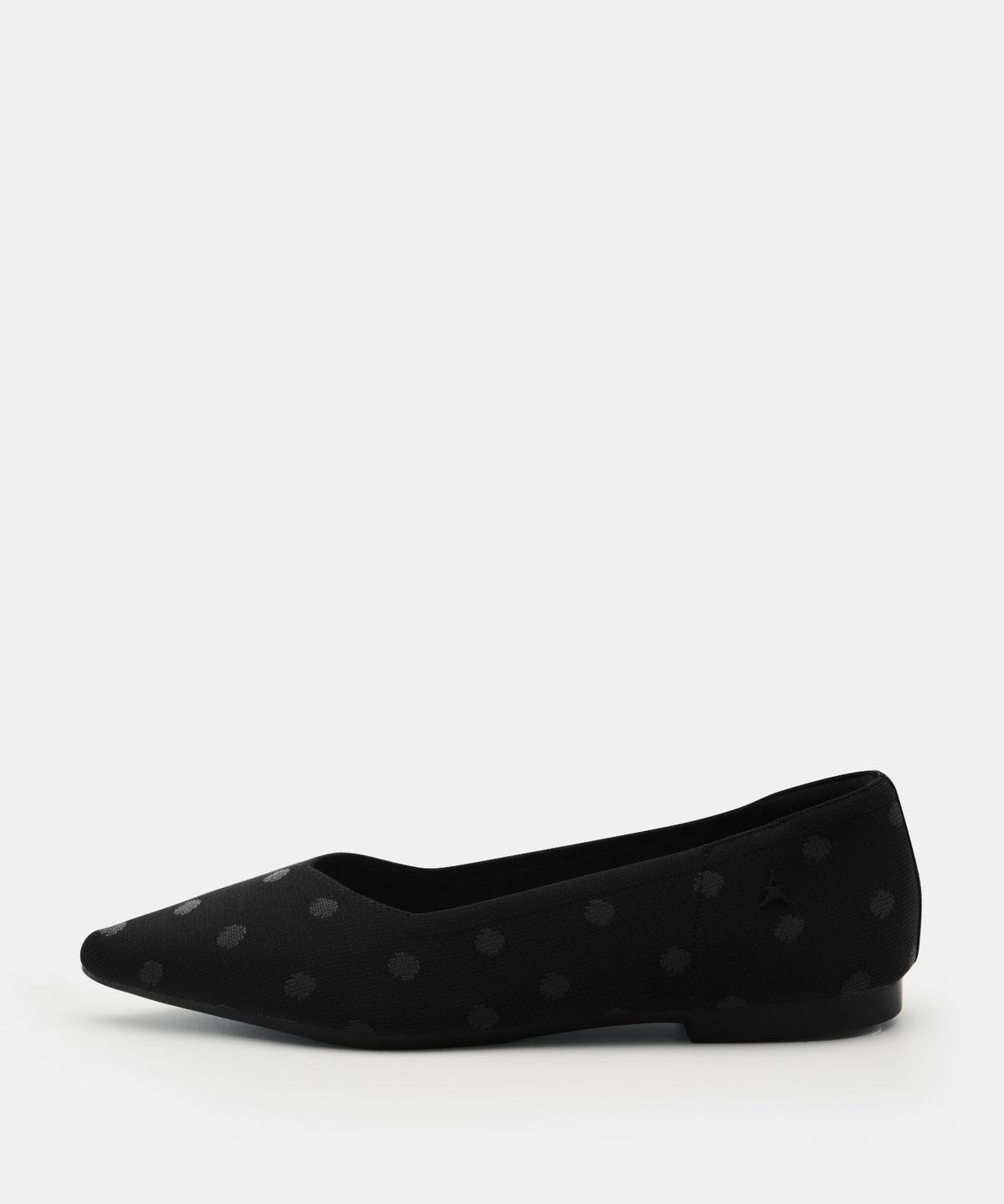 아삐에 마르슈(APIED MARCHE) [니티드 스탠다드] RELAXA 포인트토 도트  니트 플랫 2.3cm -PM5005-1 (2color)