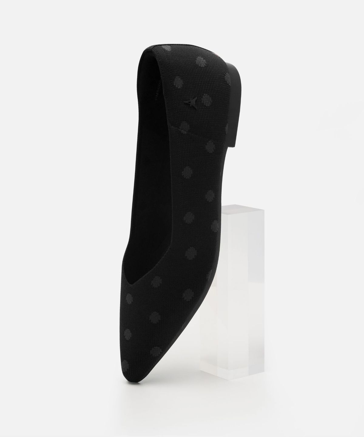 아삐에 마르슈(APIED MARCHE) [니티드 스탠다드] RELAXA 포인트토 도트  니트 플랫 2.3cm -PM5005-1 (2color)