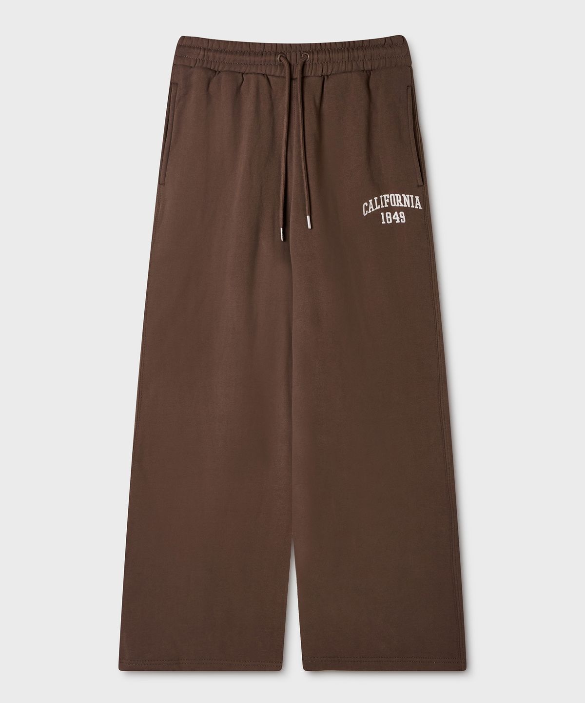 후아유(WHO.A.U) Signature Patch Wide Pants(Brushed) / WHTMG4T21U