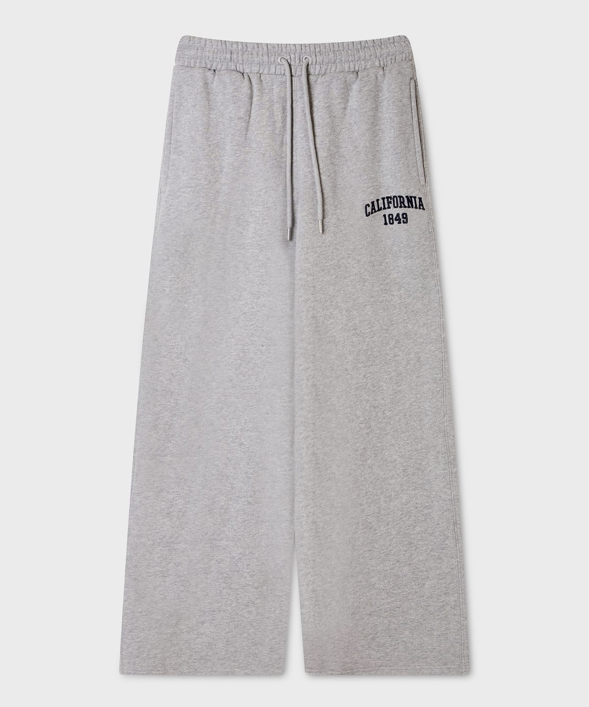 후아유(WHO.A.U) Signature Patch Wide Pants(Brushed) / WHTMG4T21U