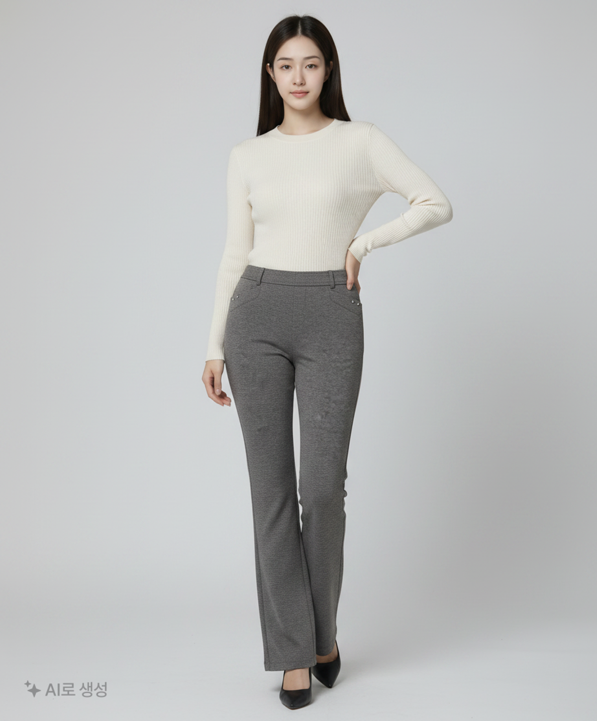 올리비아로렌(OLIVIALAUREN) 코튼 팬츠 L