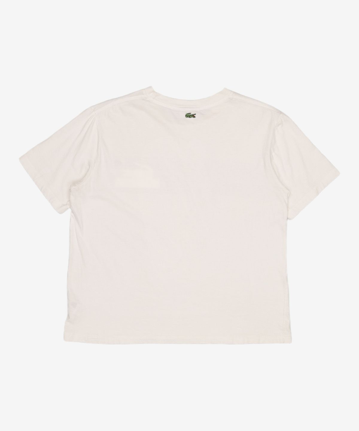 라코스테(LACOSTE) 남성 네오 헤리티지 네트 프린트 티셔츠 [오프화이트] 4