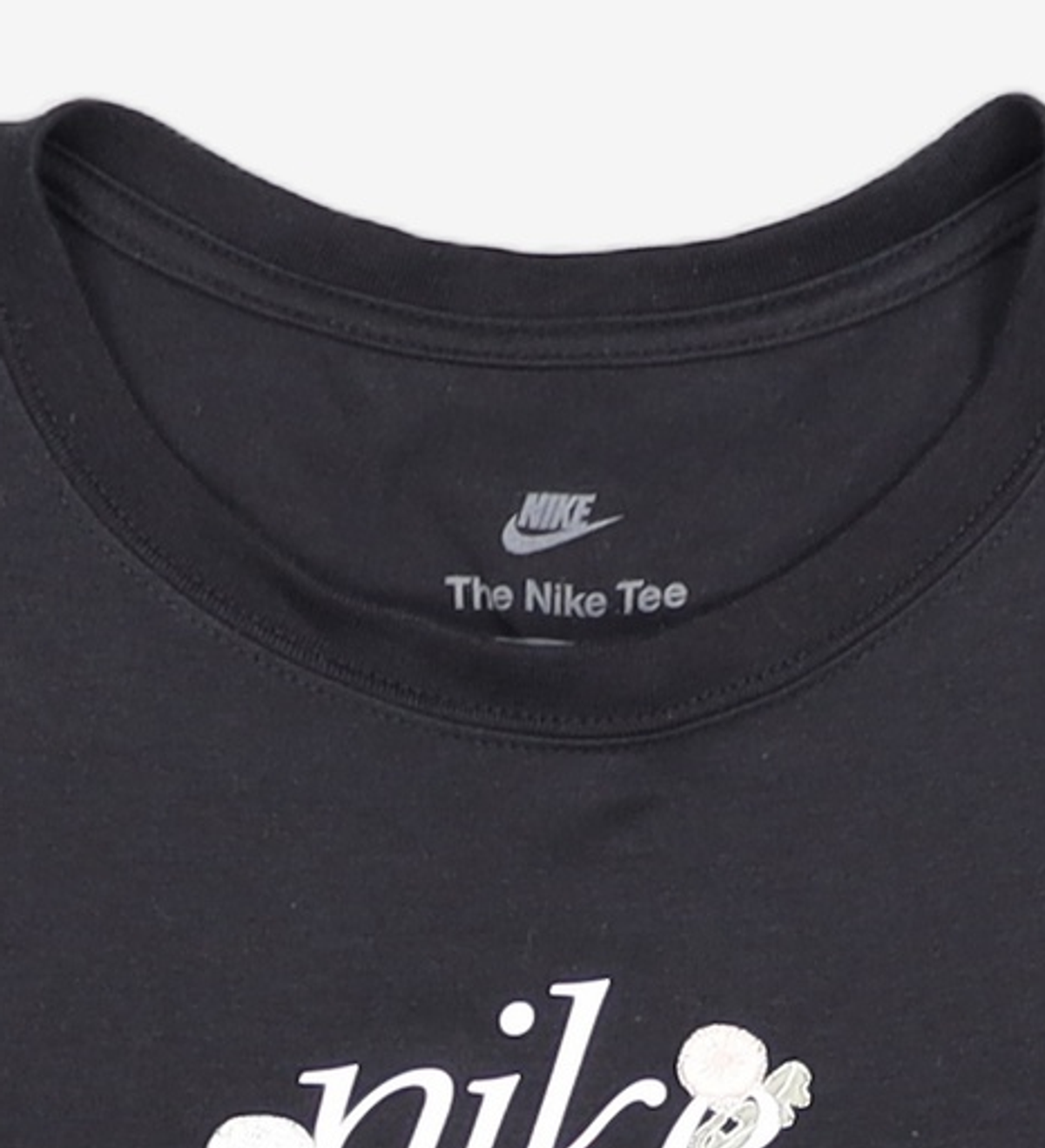 나이키(NIKE) 스포츠웨어 칠 니트 슬림 그래픽 티셔츠 W - 블랙 / HF9723-010 85