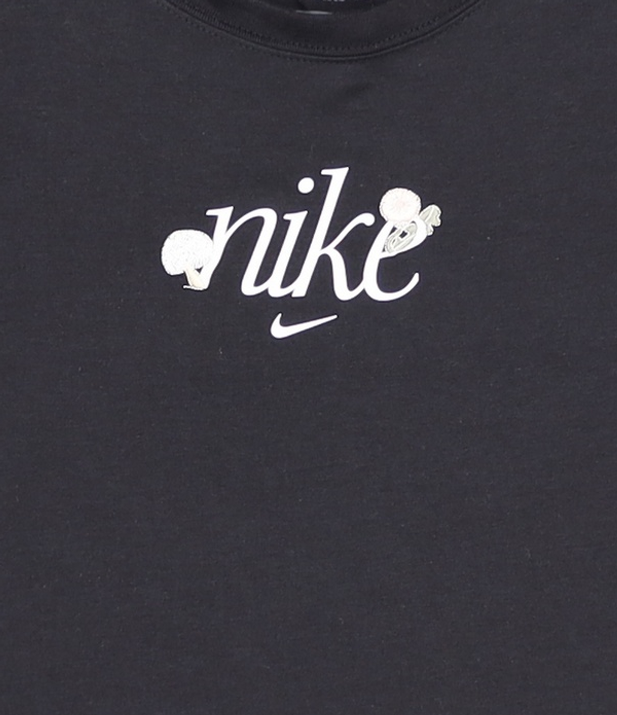 나이키(NIKE) 스포츠웨어 칠 니트 슬림 그래픽 티셔츠 W - 블랙 / HF9723-010 85