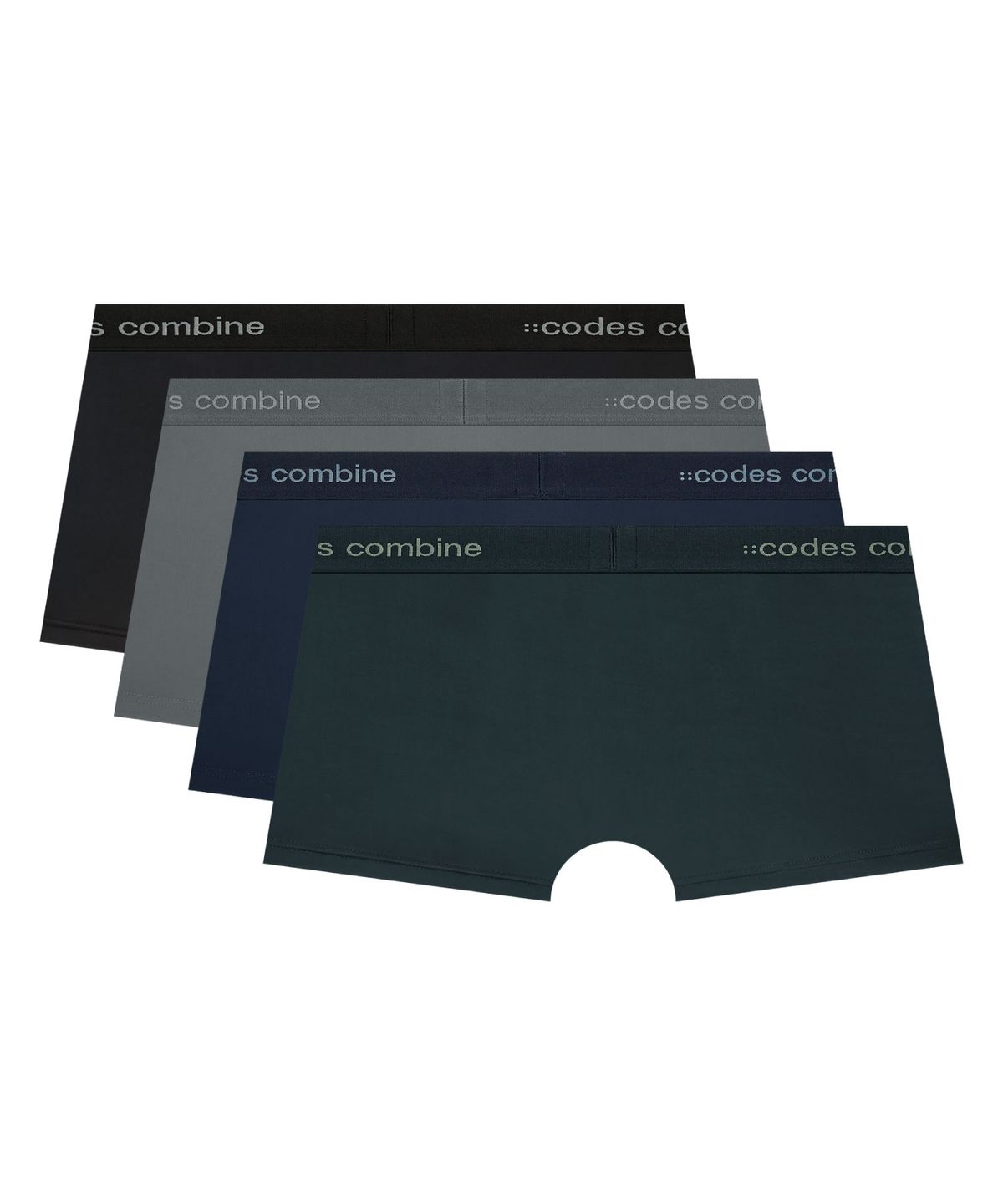 코데즈컴바인 이너웨어(CODES COMBINE INNERWEAR) 에센셜 톤온톤밴드 드로즈 4PACK
