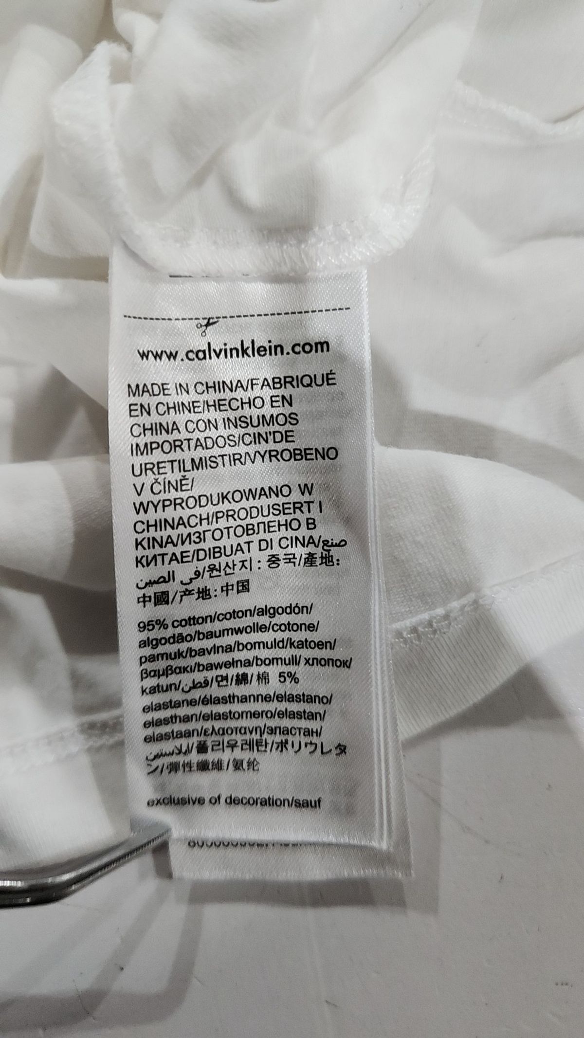 캘빈클라인 진(CALVIN KLEIN JEANS) 반소매 티셔츠 S