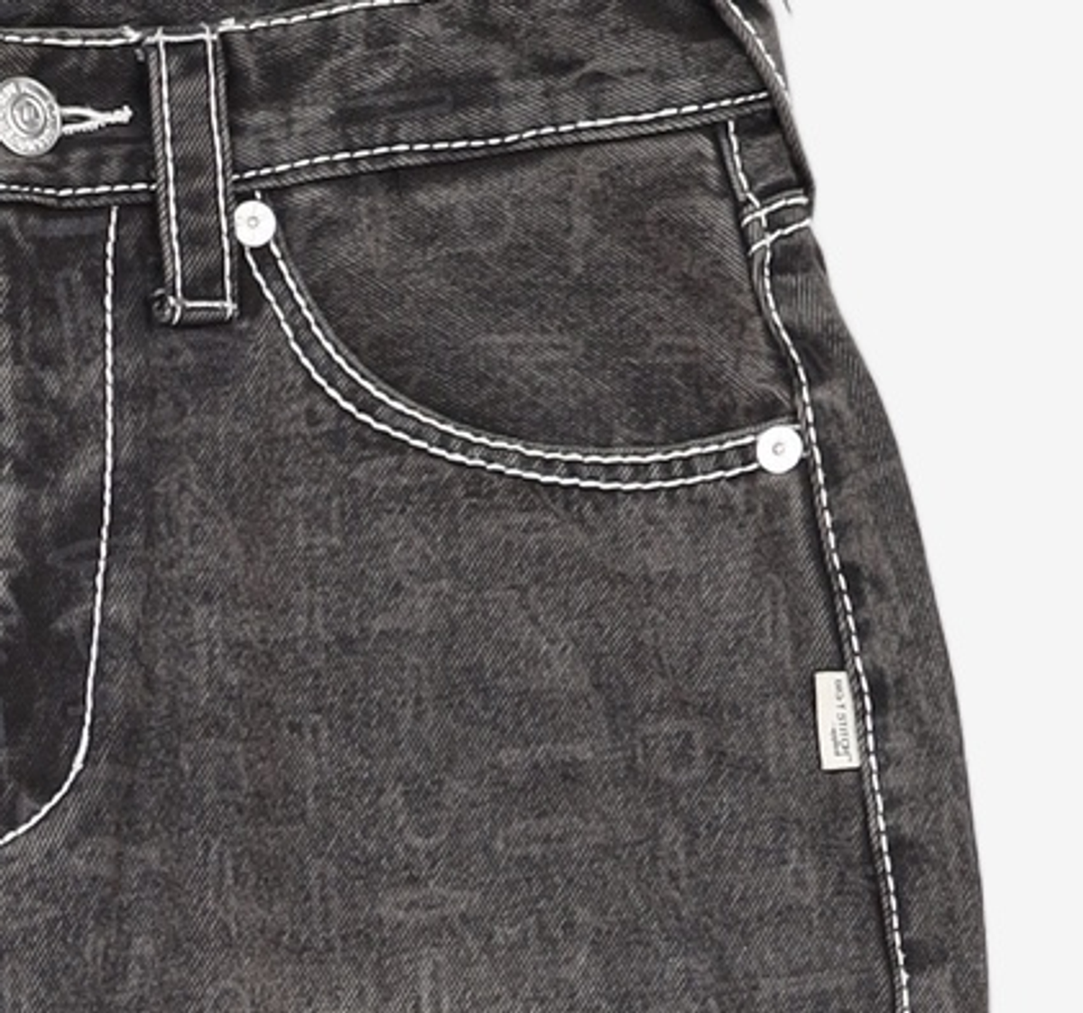 트루릴리젼(TRUERELIGION) HIEROGLYPHIC PANTS BLACK M