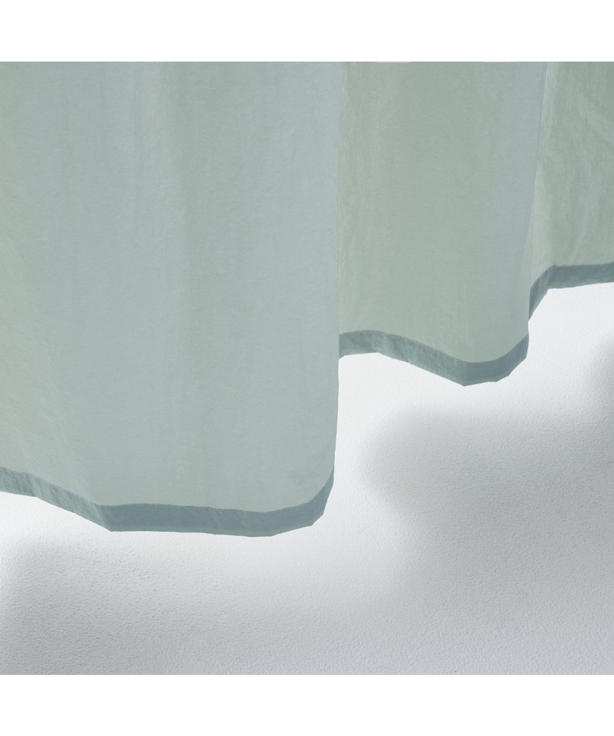 자주(JAJU) 발수가 되는 컬러 블럭 샤워커튼 125x180cm 민트