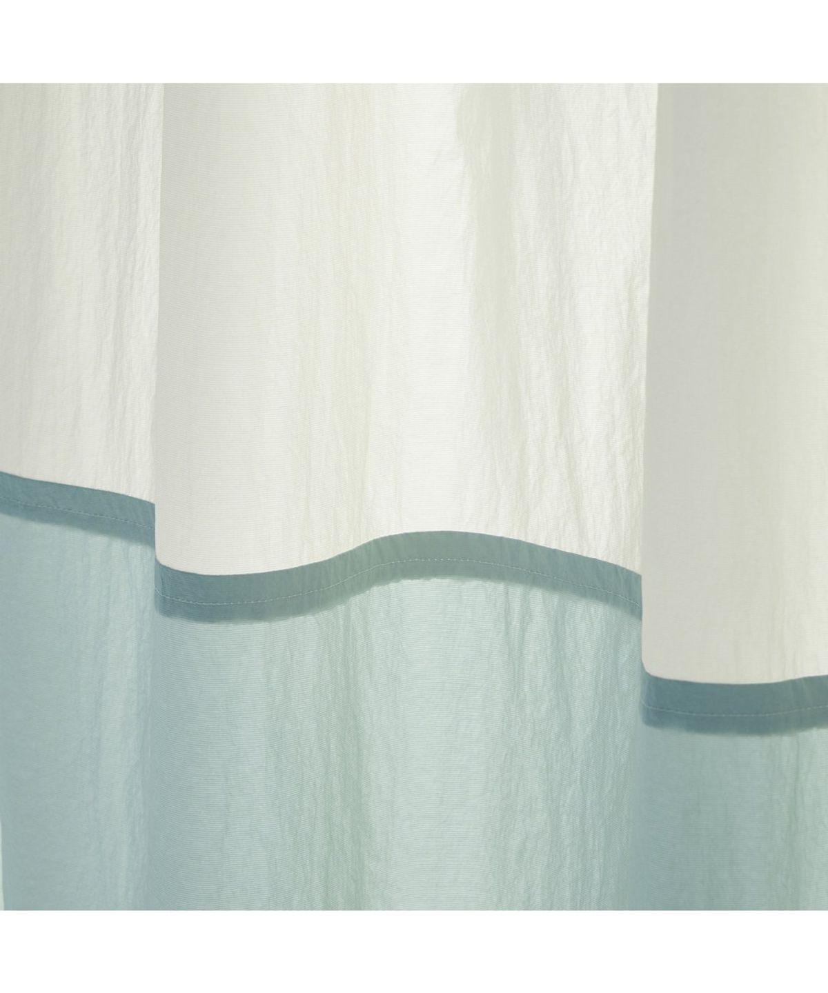 자주(JAJU) 발수가 되는 컬러 블럭 샤워커튼 125x180cm 민트