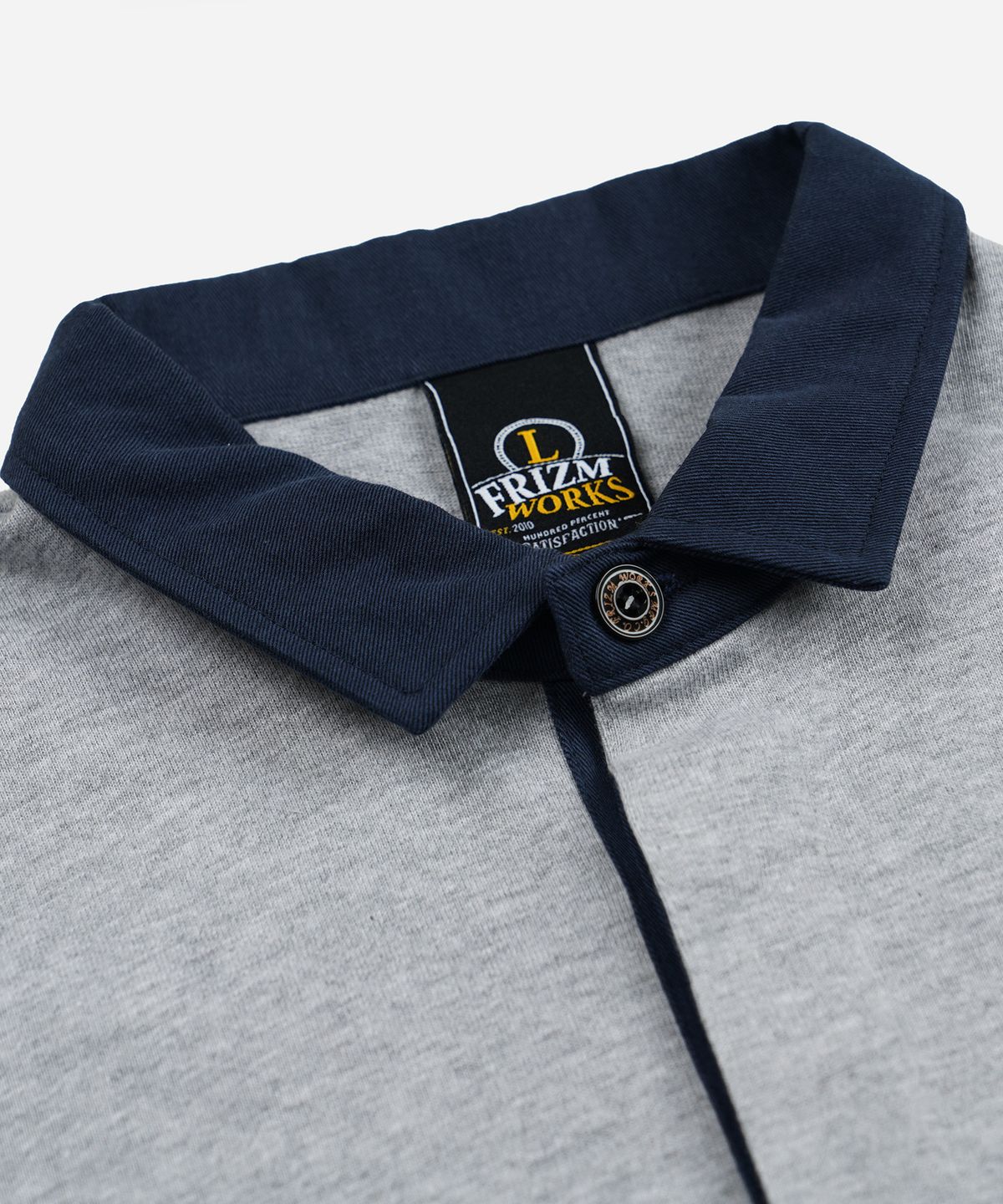 프리즘웍스(FRIZMWORKS) NATIONAL AIR MAIL WEEK RUGBY TEE _ GRAY