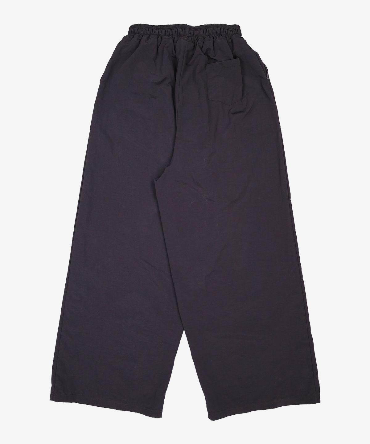 꼬모니노즈(COMONINOZ) W SAGGING NYLON PANTS [BLACK] FREE