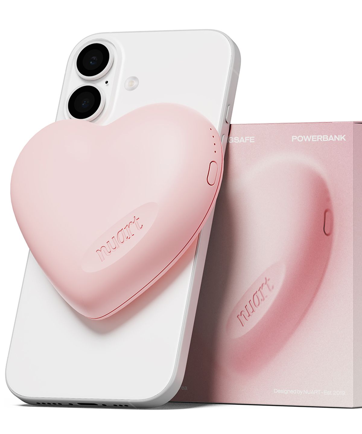 누아트(NUART) [5COLOR] 맥세이프 하트 보조배터리 5000mAh