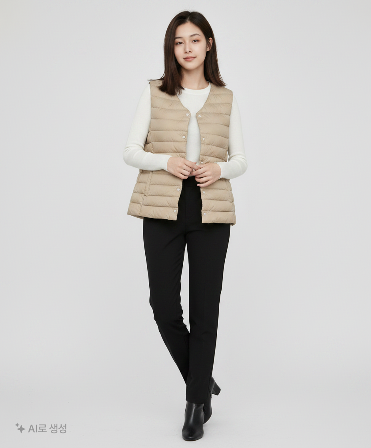 스파오(SPAO) 패딩 베스트 XL