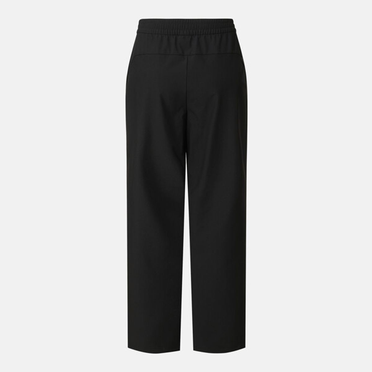 데상트(DESCENTE) 남성 카고 포켓 스트레이트핏 팬츠 블랙 SR321TWP82