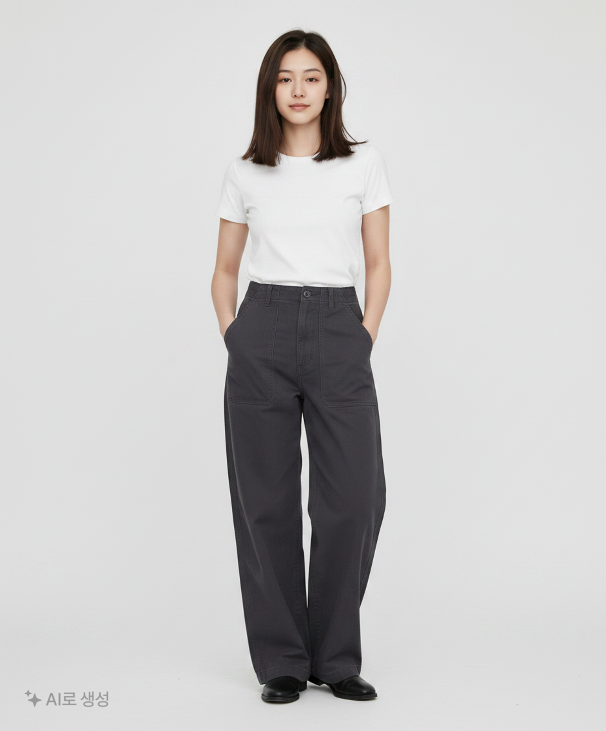 무인양품(MUJI) 코튼 팬츠 S
