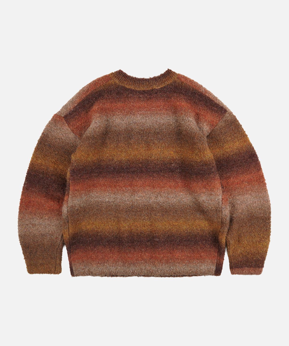 프리즘웍스(FRIZMWORKS) GRADATION BOUCLE KNIT _ SUNSET