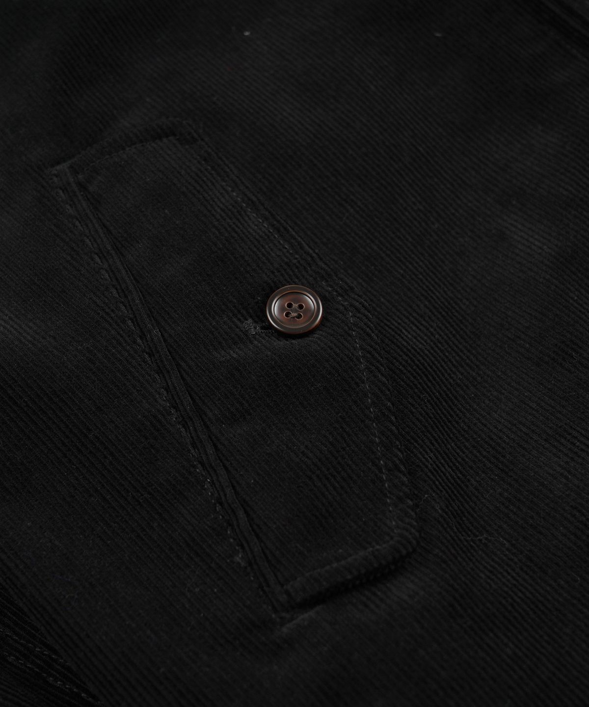 프리즘웍스(FRIZMWORKS) CORDUROY BUDDY HARRINGTON JACKET _ BLACK