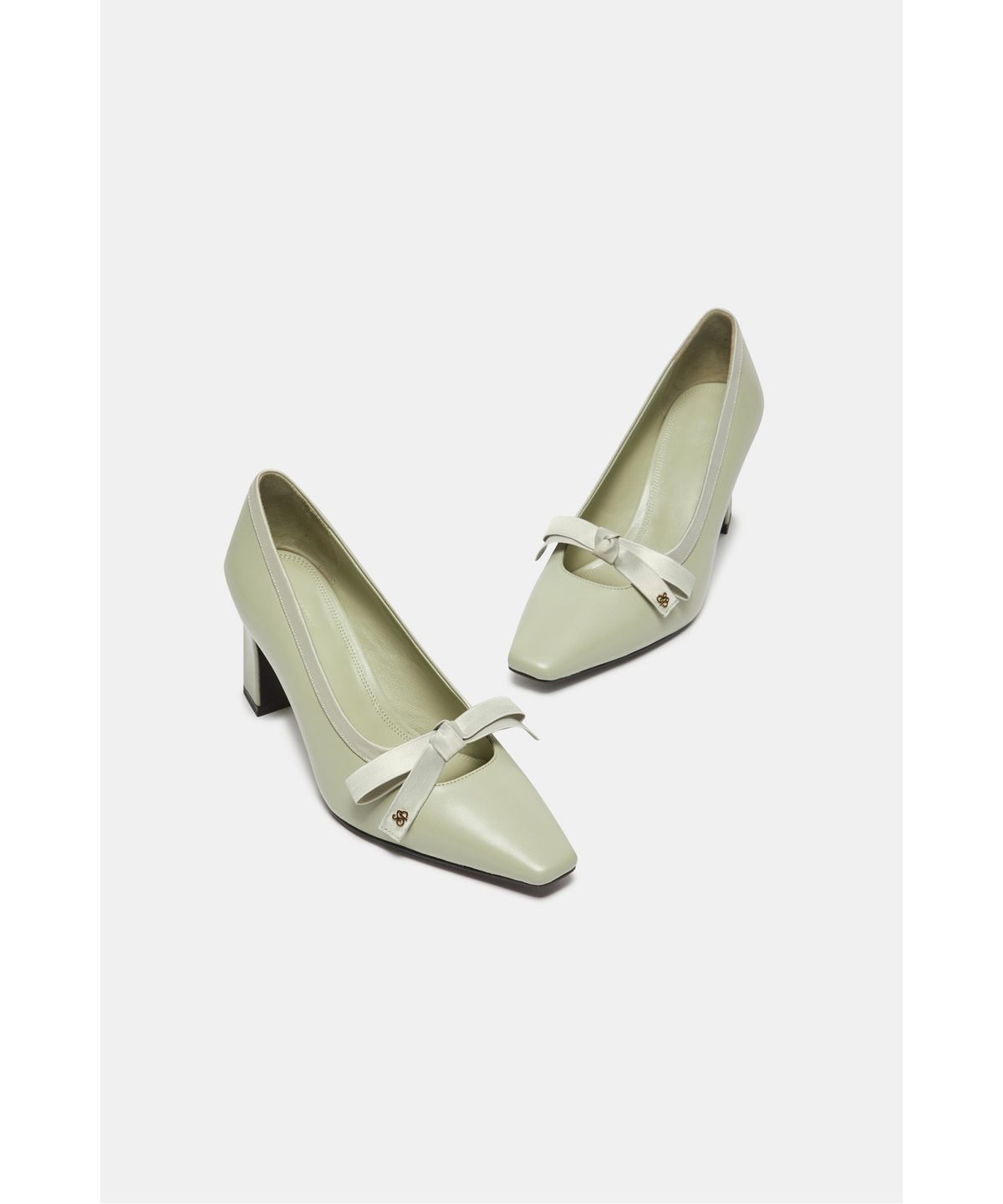 슈콤마보니(SUECOMMA BONNIE) Melrow pumps(mint)_DG1BA26502MIN