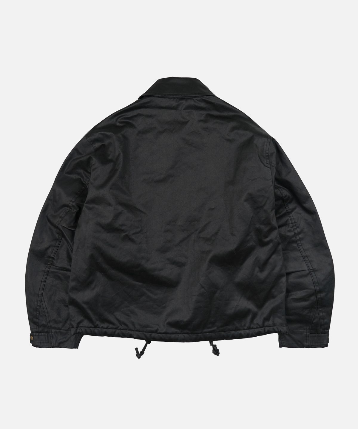 프리즘웍스(FRIZMWORKS) WAXED COTTON HERITAGE HUNTING JACKET _ BLACK